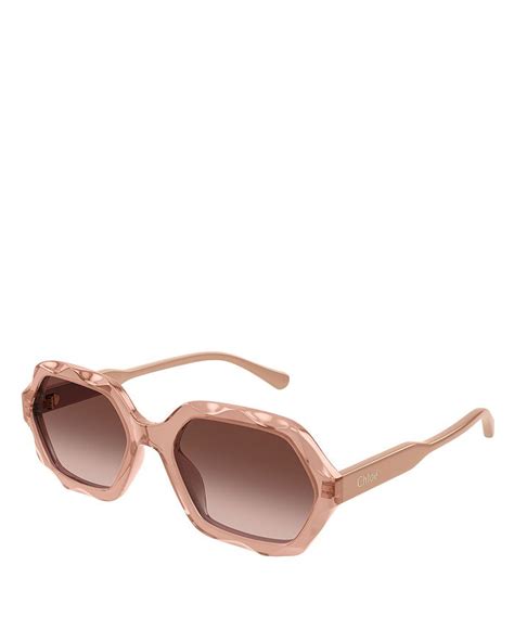 Chloé Olivia Squared Sunglasses, 56mm .